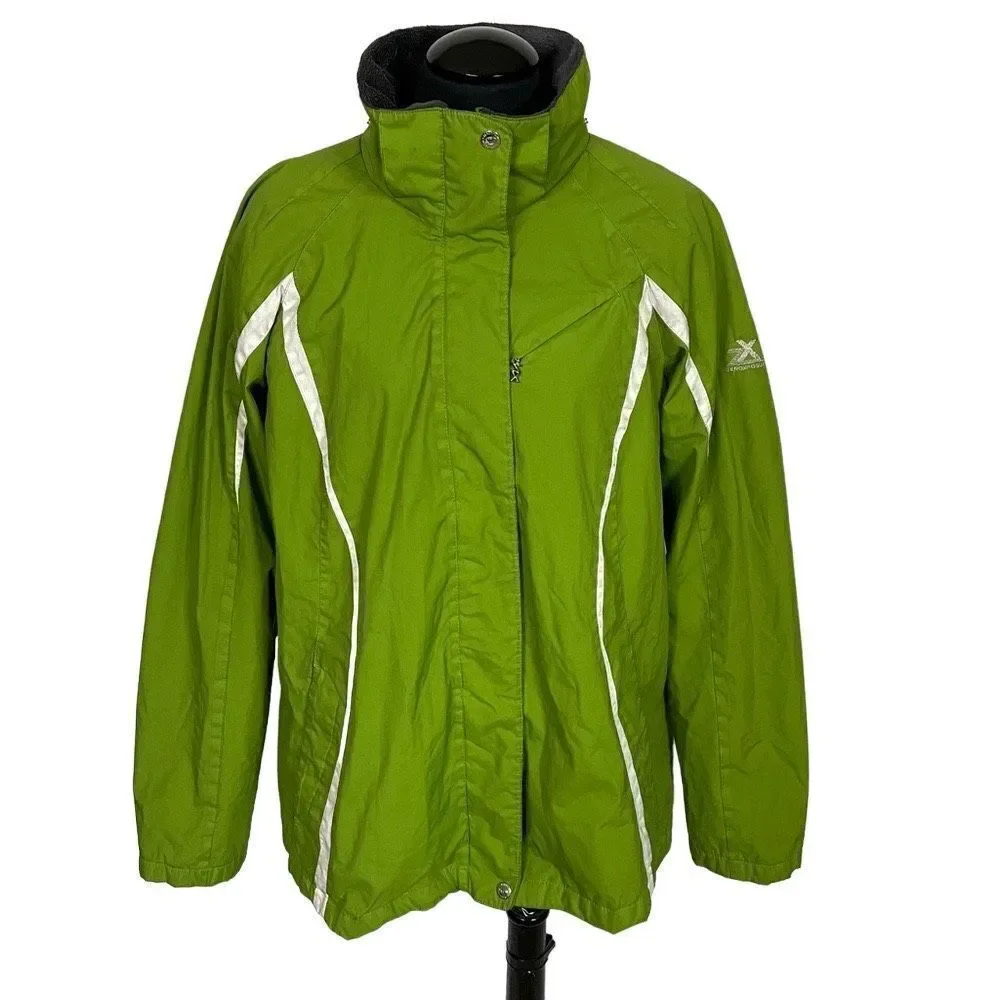 ZeroXposur Green Lined Winter Coat - Girls XL